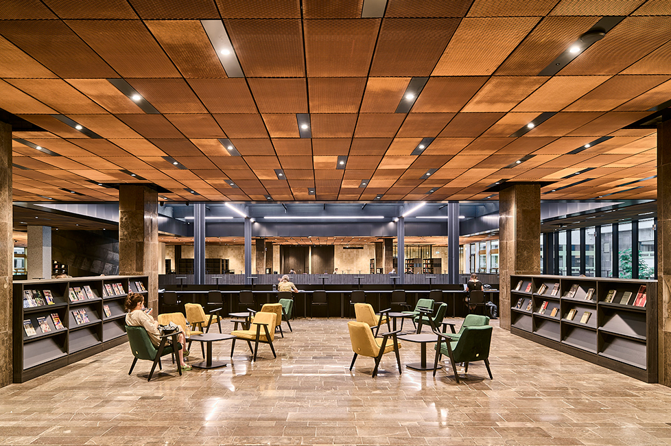 Nowe czytelnie Biblioteki Narodowej nominowane do Nagrody Unii Europejskiej w dziedzinie architektury współczesnej - Mies van der Rohe Awards 2024