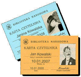 karty czytelnika