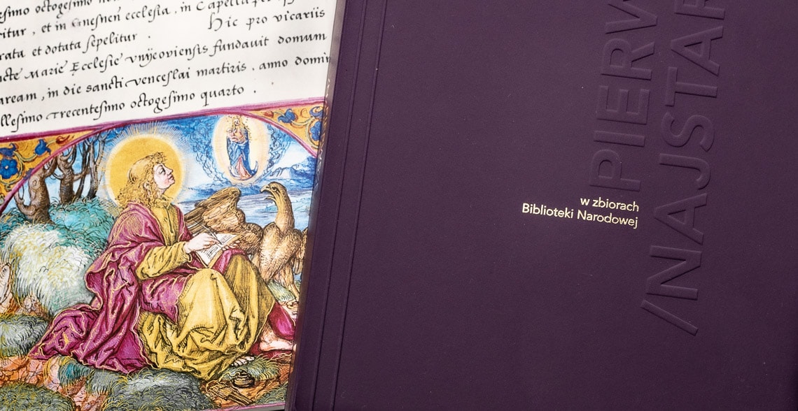 Książka o najcenniejszych średniowiecznych rękopisach Biblioteki Narodowej. Pierwsze/Najstarsze