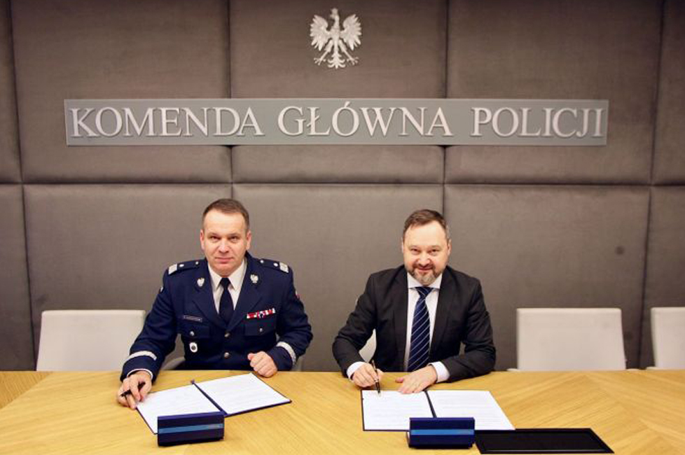 Biblioteka Narodowa podpisała porozumienie o  współpracy z Komendą Główną Policji
