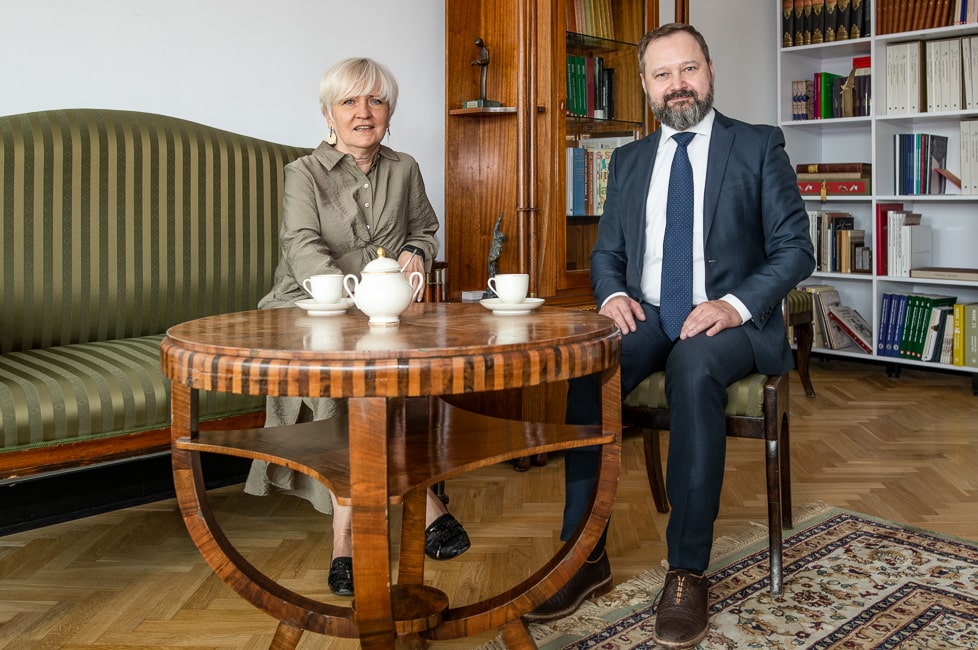 Małgorzata Kozłowska zakończyła wieloletnią pracę w Bibliotece Narodowej