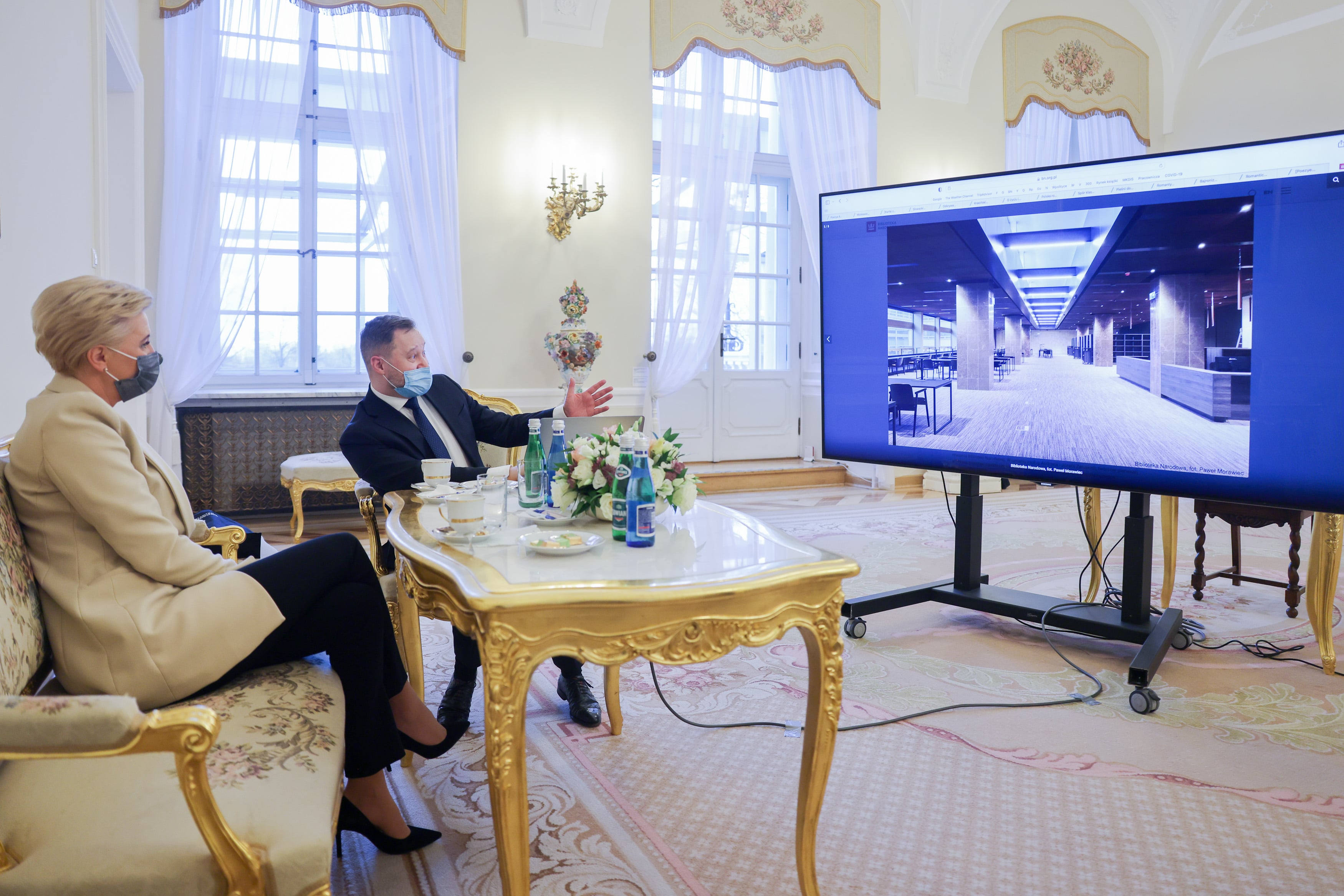 Spotkanie w Pałacu Prezydenckim dotyczące obchodów roku romantyzmu