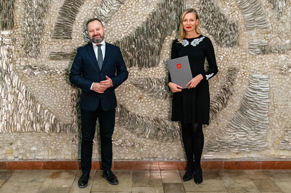 Anna Romaniuk pełnomocniczką dyrektora BN ds. zakupów i darów materiałów bibliotecznych