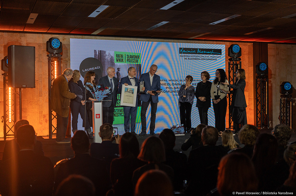 Uroczysta gala Nagrody Historycznej m.st. Warszawy im. Kazimierza Moczarskiego