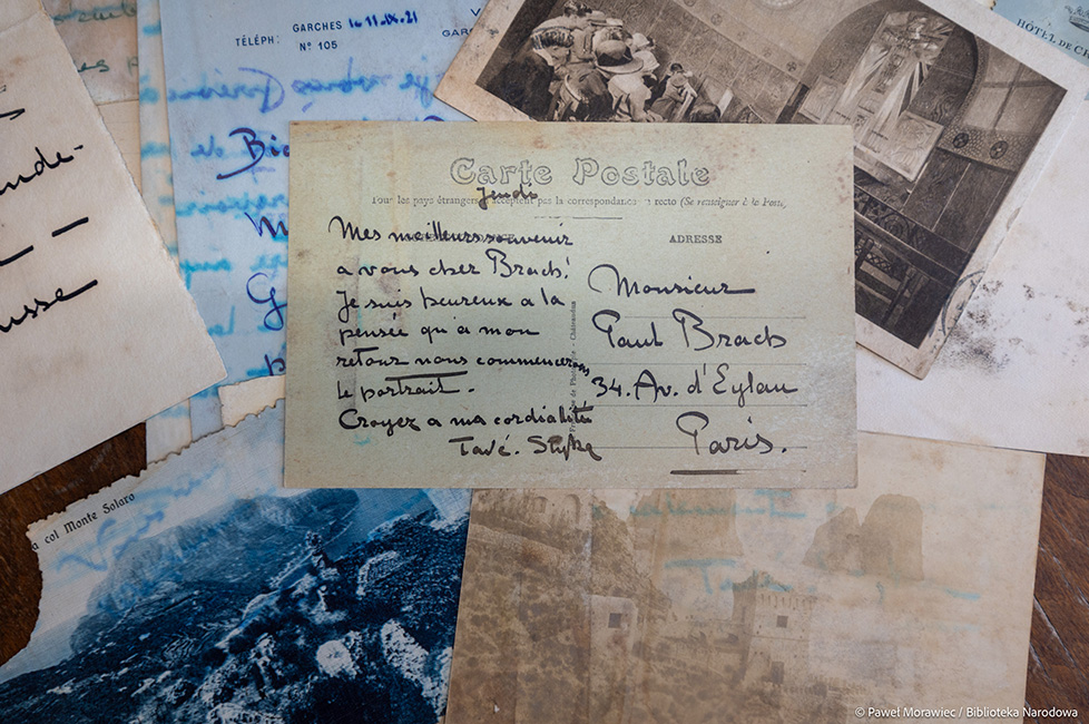 Nowy nabytek Biblioteki Narodowej: listy Tadeusza Styki z&nbsp;kolekcji Krystyny Piórkowskiej