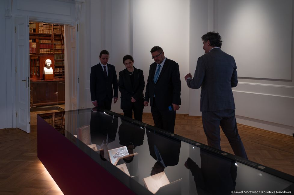 Delegacja Bułgarii w&nbsp;Pałacu Rzeczypospolitej