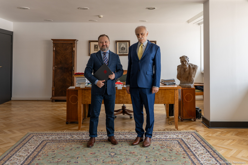 Dr Bartłomiej Kaczorowski kierownikiem Instytutu Bibliograficznego Biblioteki Narodowej