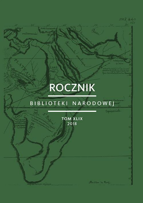 TOM XLIX „Rocznika Biblioteki Narodowej”