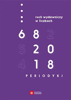 Okładka Ruch Wydawniczy w Liczbach. Periodyki